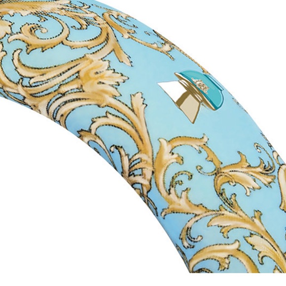 Authentic Versace Dylan Turquoise headband NWT main image 2